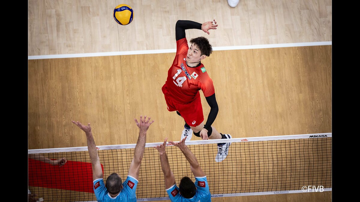 バレー男子日本代表「龍神NIPPON」、スロベニアを撃破し初の準決勝進出