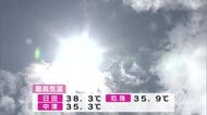 各地で厳しい暑さ　日田で38.3℃　ことし初の熱中症警戒アラート発表　大分