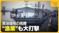 「沖に行けない」原油価格の高騰…燃料多く使う“漁業”も大打撃「魚の値段は上がらず…生活大変」