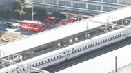 列車内に不審な液体 緊急車両が出動するも袋から“だし”のような匂いが 静岡駅