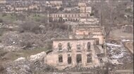 旧ソ連係争地 FNN取材 破壊された建物そのまま