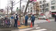 運転手 一時逃走「1回会社に行って報告しようと」　トラックが信…