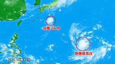 【台風情報】台風のたまごが発生　海外の進路シミュレーションでは北上の可能性も　台風2…