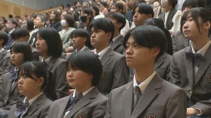  生徒数倍増で17クラスに 「中村女子」から「中村学園高校」へ共学スタート 私立の‟高校無償化”影響か【福岡発】