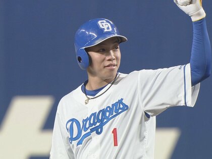 12球団唯一の全試合フルイニング出場…中日・岡林が2年ぶり3度目のベストナイン「来季はチームが優勝し獲れるように」