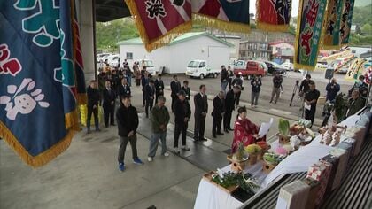 スルメイカ漁解禁を前に…函館で安全と豊漁を祈願 しかし日本海での分布調査では“1匹も釣れず過去最低水準” 燃料高も加わり厳しい現実が浮き彫りに＜北海道函館市＞