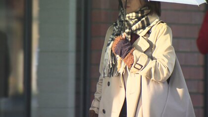 18日は雪も 西高東低の冬型の気圧配置で今シーズン一番の寒気が流れ込む 寒さに備えてすでに防寒対策も