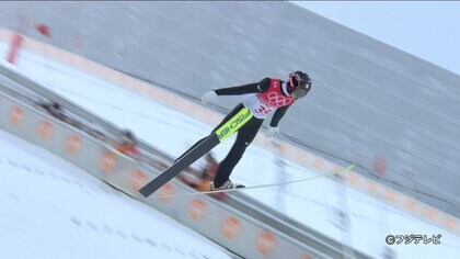 【速報】北京五輪 ノルディック複合個人ノーマルヒル 山本涼太選手が首位発進　前半ジャンプ終了