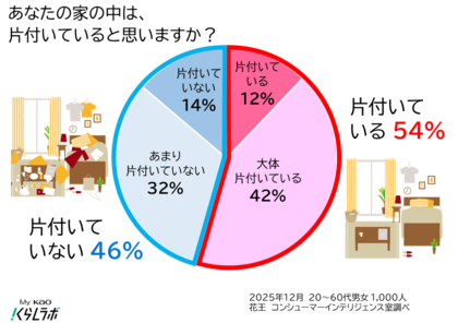 家の中が「片付いていない」は46%!　原因は「面倒」「物が多い」忙しくても続く片付けの“仕組み化”とは？　専門家監修のアドバイス