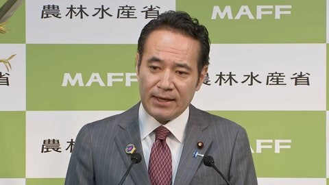 【中継】簗農水大臣の「予算大幅カット」発言巡り波紋広がる　野党から追及に慎重な声も　週明け臨時国会召集