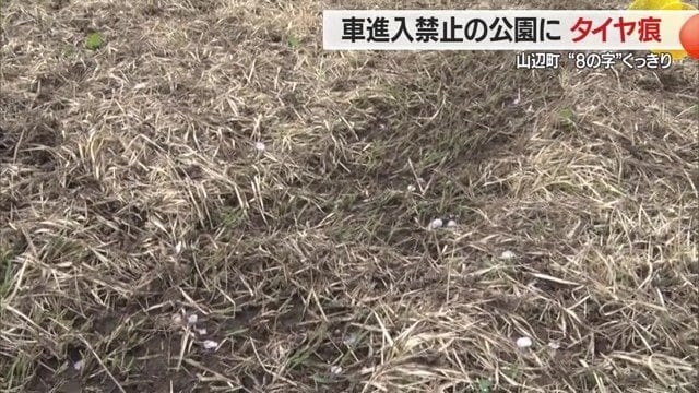 町民の憩いの場所・思い出の場所を汚す残念な行為を、だれが何のために…