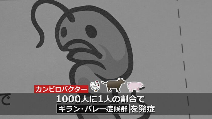 ギラン・バレー症候群を発症することも