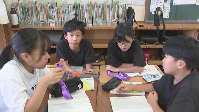 理人くんが通う大分市の長浜小学校