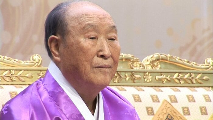 故・文鮮明教祖(2009年)