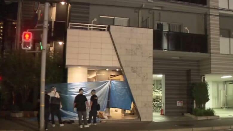 【速報】被害者は住人の24歳女性　神戸のマンションで殺人事件　刃物のようなもので刺されたか　男逃走か｜FNNプライムオンライン