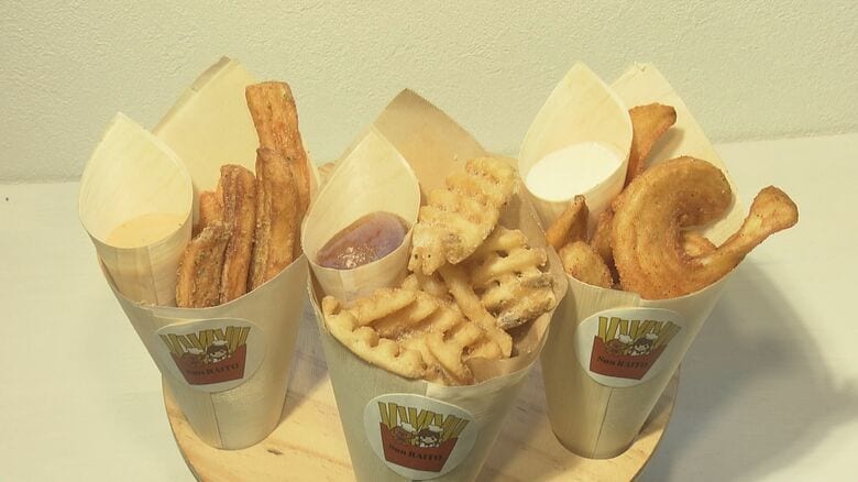 ポテトの形6種類×スパイス4種類×ソースも8種類…“カスタマイズ”で行列のできるフライドポテト専門店｜FNNプライムオンライン