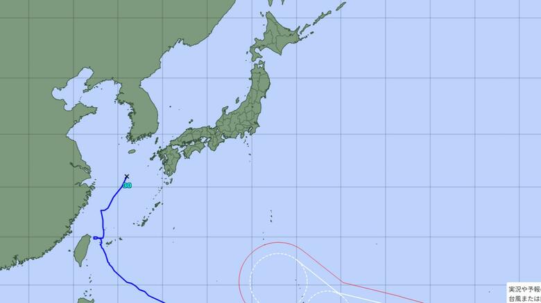台風30号は温帯低気圧に変わり九州の西側海上を北東へ　福井県内は26日夕方まで急な強い雨、土砂災害に警戒を　｜FNNプライムオンライン