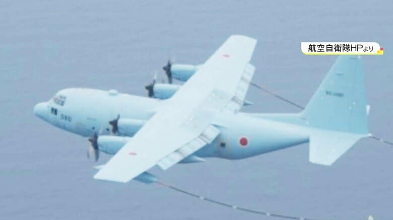 出力規制ない“海外製”か…上空約1kmの自衛隊輸送機に『レーザーポインター』の光 照射の危険性と問われ得る罪｜FNNプライムオンライン