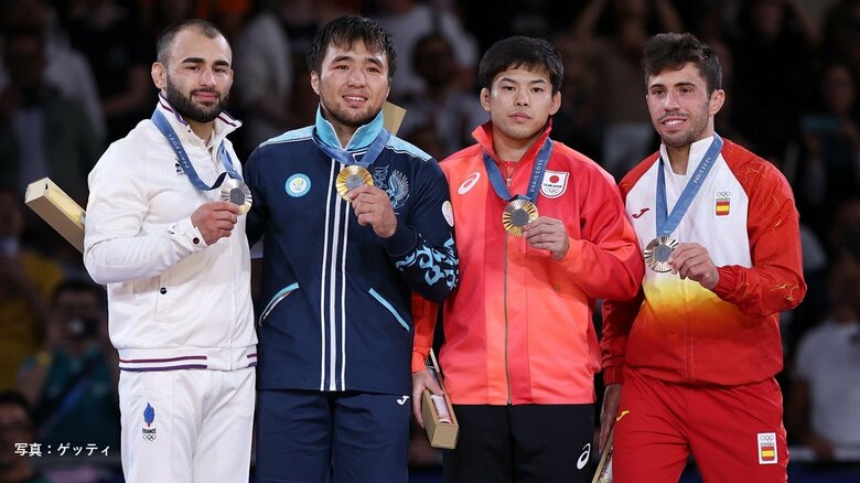 【速報】パリ五輪・柔道男子60キロ級　永山竜樹が銅メダル獲得　“疑惑の判定”準々決勝の1本負けから立て直す｜FNNプライムオンライン