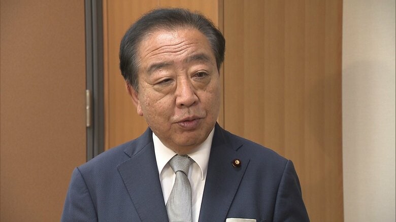 立憲・野田代表　ガソリン暫定税率廃止法案「7党派で提出。衆院通過可能性も」　党首討論「初ナイター。視聴率6％を」単独取材に語る｜FNNプライムオンライン
