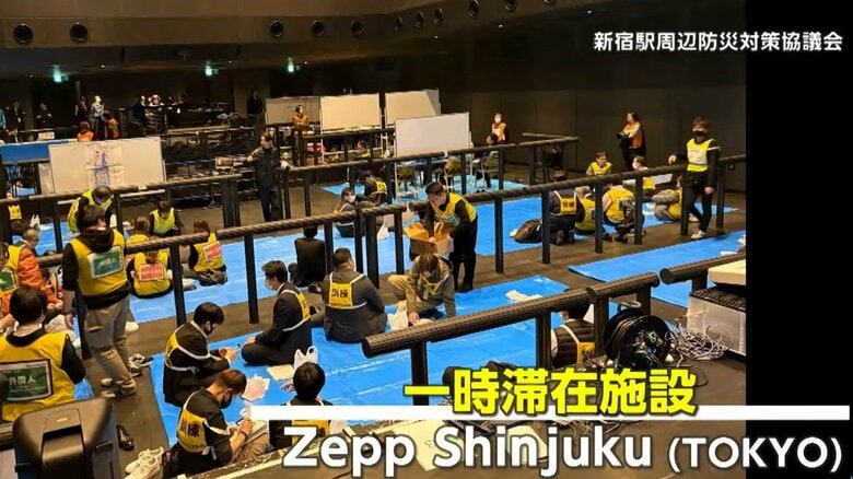 新宿で首都直下地震、どこに避難する?最大1700人分の一時滞在施設を完備した東急歌舞伎町タワーの備え|FNNプライムオンライン