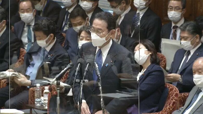 G7広島開催について答弁する岸田首相（1月26日・衆院予算委）