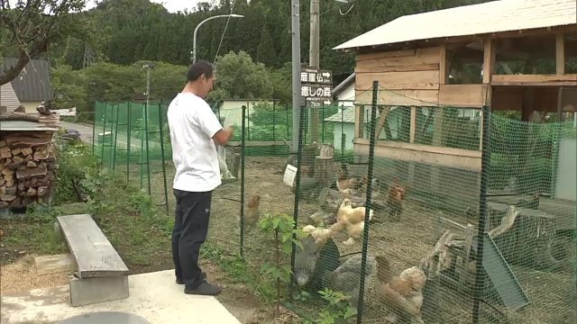 石垣島から移住した眞鍋一郎さん