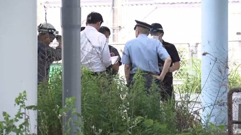 現場周辺の様子