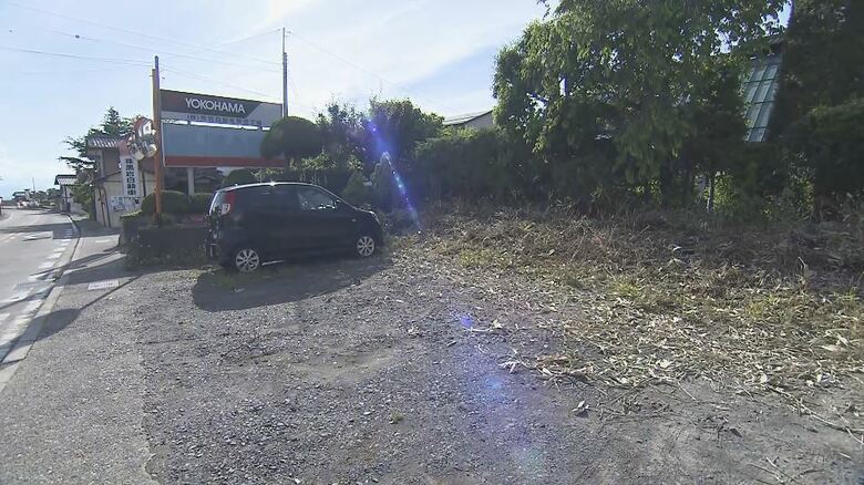 配達員がクマに襲われた現場付近（長野県高山村）