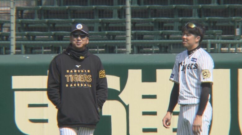 藤川監督と才木浩人