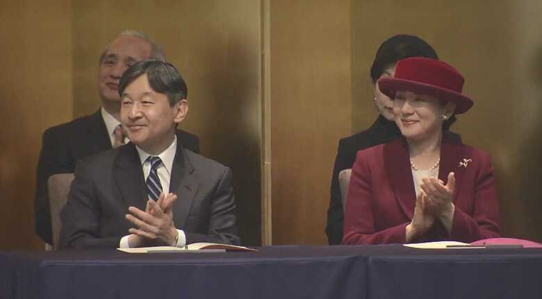 2019年2月8日 読書感想文コンクール表彰式に出席される皇太子ご夫妻