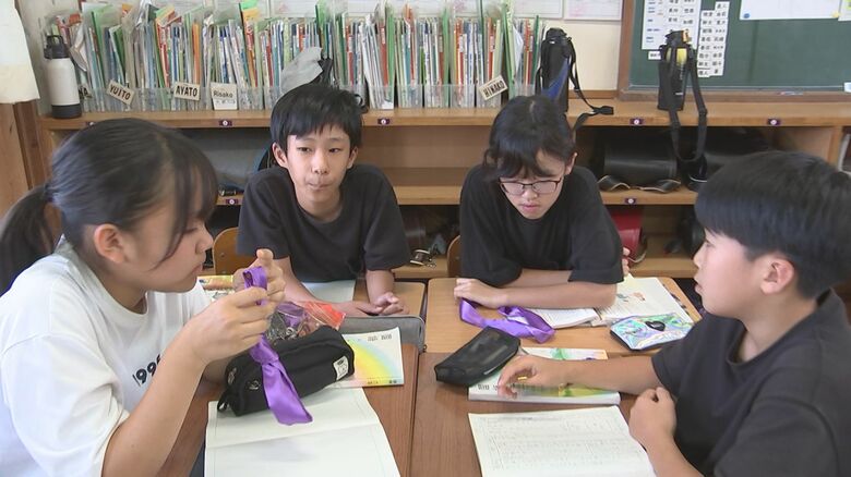 理人くんが通う大分市の長浜小学校
