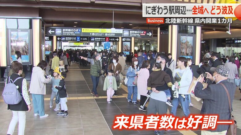 人でにぎわう福井