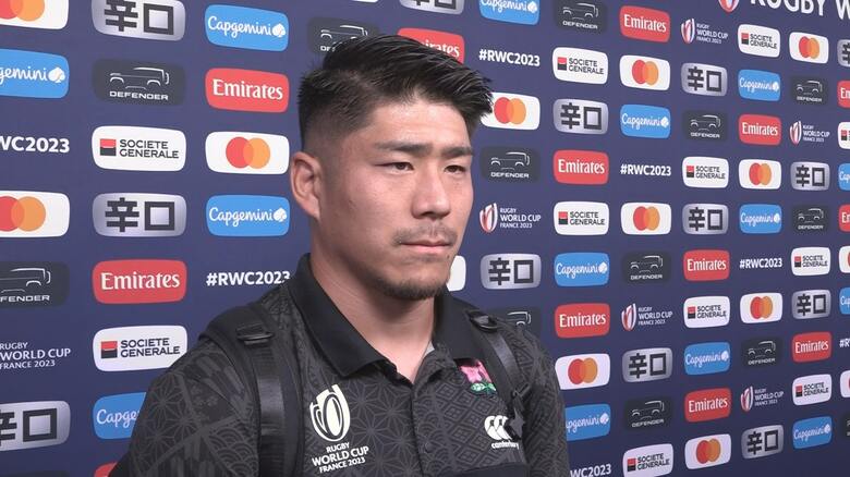 試合後、「申し訳ない」と語った松田力也選手