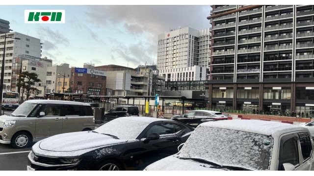 各地で氷点下の厳しい冷え込み　長崎市では1cmの積雪　路面凍結も　【長崎県】