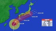 【台風6号】3日午前に県内最接近　2日夜遅くから強い雨　警報級の大雨や暴風に　土砂災害・低い土地の浸水・河川の氾濫に要警戒