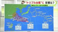 台風14号と15号が発生し「トリプル台風」に　お盆休みへの影響は　熱帯夜も復活　暑さ注意　【静岡・ただいま天気　8/5】