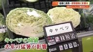 猛暑に次ぐ長雨で野菜の相場に影響はないのか　スーパーマーケットを緊急取材【高知】