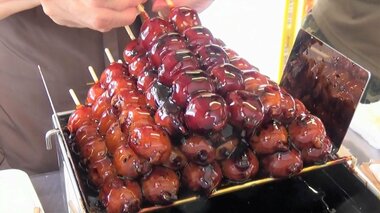 儲けは度外視…みたらし団子“1本30円” 教員退職した店主が未経験で開業「地域の人ふれあえる場所を」
