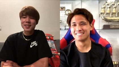 【堀米雄斗×松木玖生】「開会式で会おう」パリ五輪のW主役候補が語ったメンタル・語学・夢