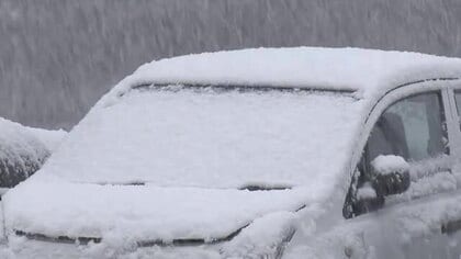8日の富山県内は広い範囲で雪　夜遅くにかけて落雷や突風、雹にも注意必要
