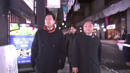 年末年始特別警戒活動 出発式　盛岡市の繁華街をパトロール　岩手県