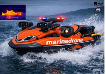 ＪＭＡ・日本災害救助研究所・一冨士本店、水上ドローン「マリンドローン」警戒船業務の無人化に向けた事業化検討を開始