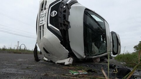 車が横転し大破…運転の23歳男性死亡　車に残された“黒い毛”はクマと衝突か　現場は野生動物の目撃情報多数　北海道・根室市