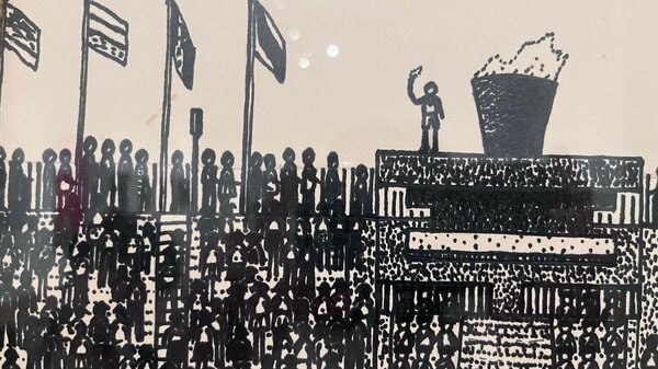 マジック1本で“ペン画”を仕上げた「放浪の天才画家」山下清 作品は貼絵