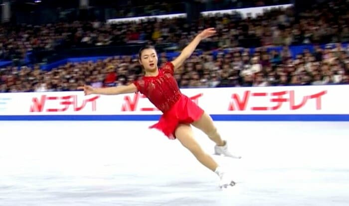 2017年の全日本で2位になった坂本は平昌五輪代表の座を手にした