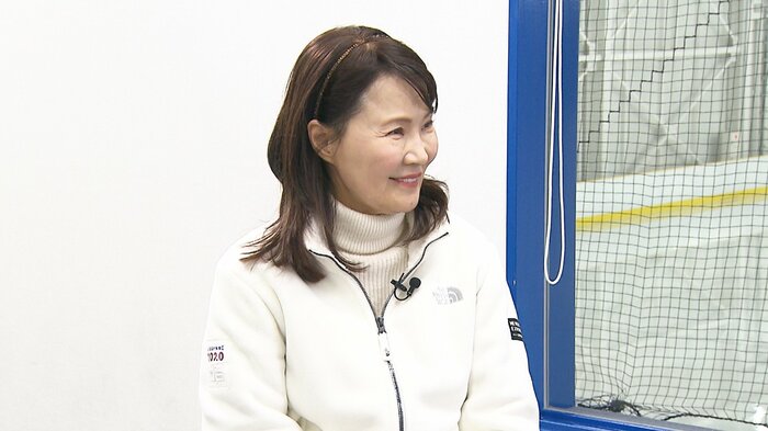 島田が師事する濱田美栄コーチ