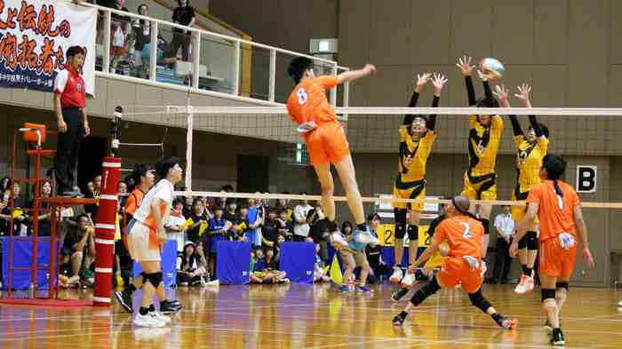北海道中学校バレーボール大会・決勝戦（2025年8月）