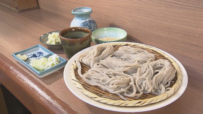 「ぼっち盛」のざるそば