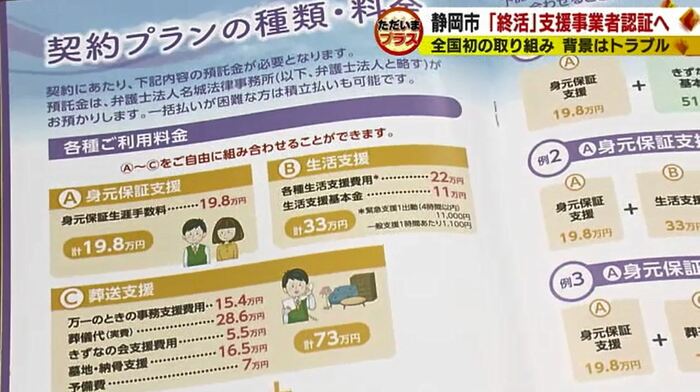 きずなの会のパンフレット